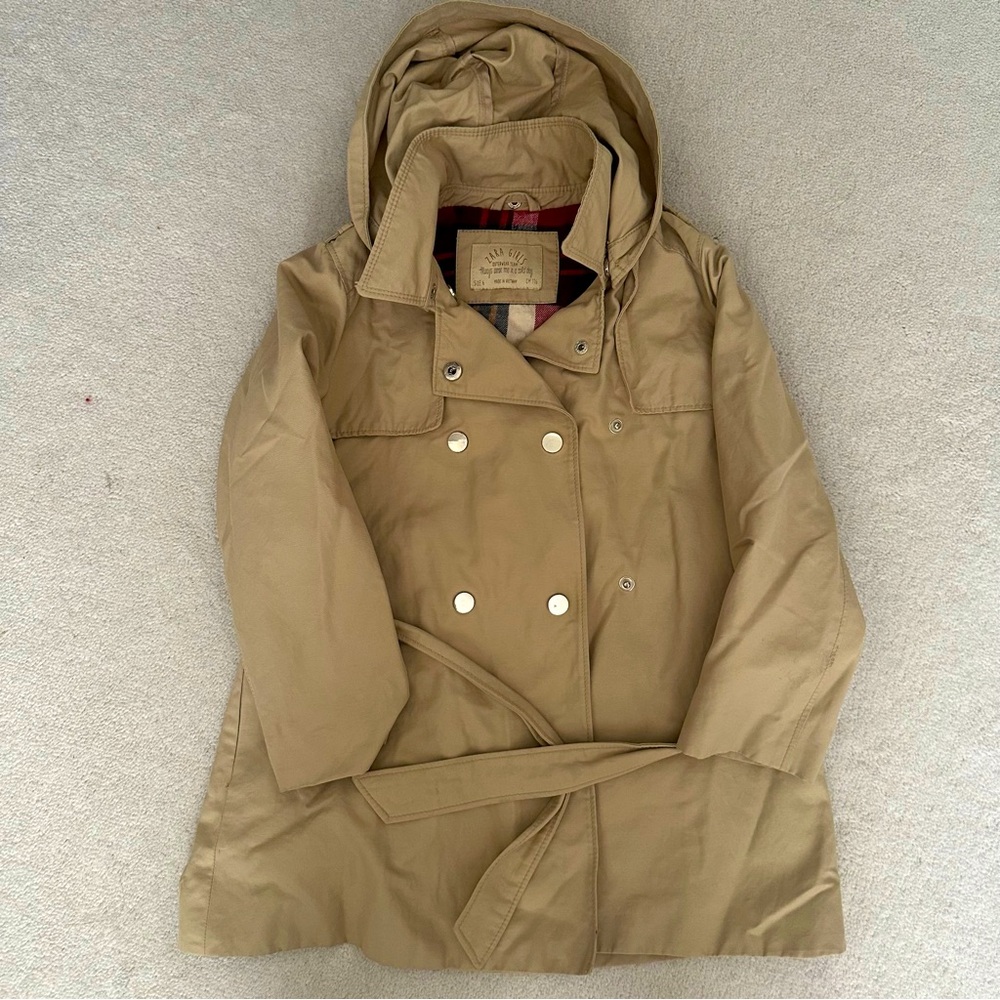 Zara Girls Trench Coat